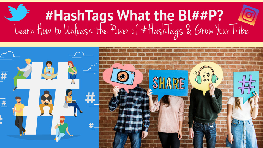 How do Hashtags work on Instagram and Twitter