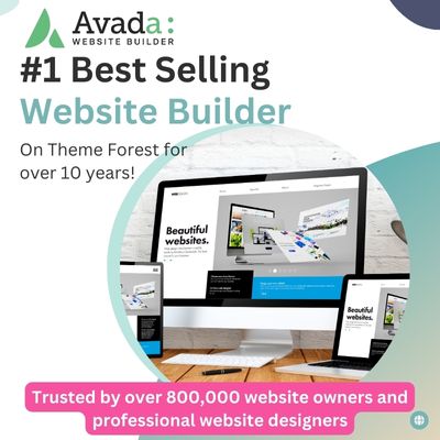 Avada Themes #1 Best Selling Website Builder
