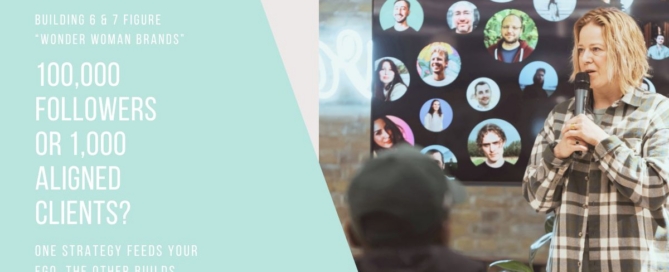Audience Engagement Strategy: 100,000 Followers or 1,000 Aligned Clients?